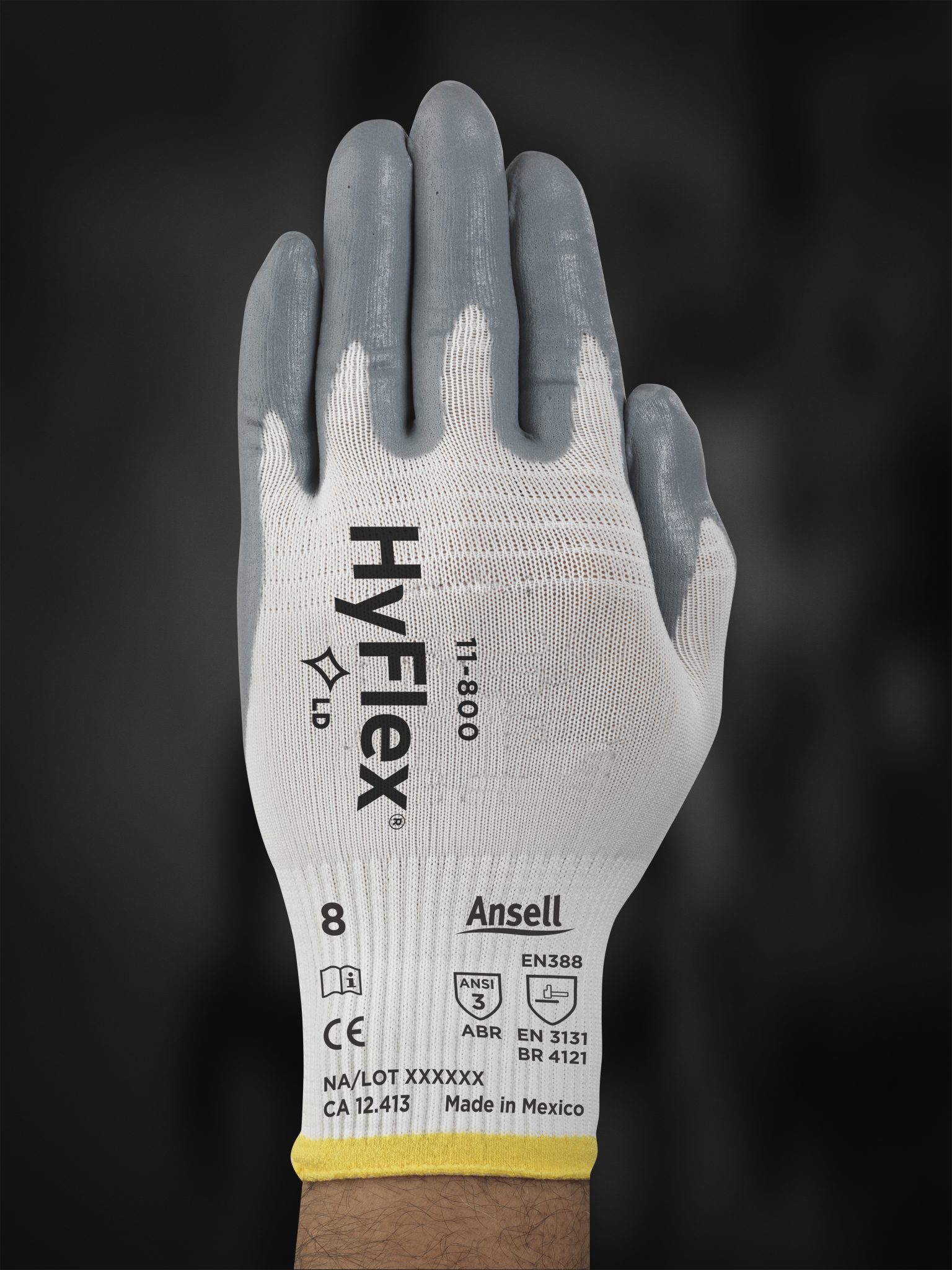 HYFLEX 11-800 NITRILE FOAM - Windsor Textiles Limited